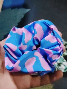 Patterned Scrunchie Set - 4 Pack