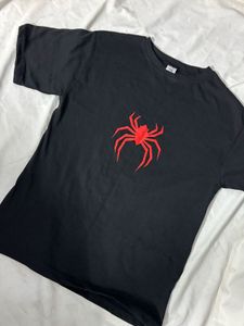 black spider T-shirt