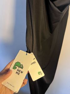 Backless Sleek Black Dress