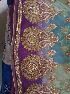 Embroidered Saaree