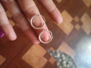 pur Silver 925 Hoop Earrings