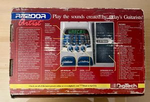 Digitech RP200A Guitar Processor