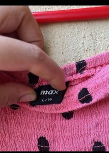 Pinteresty 🎀Polka dot dress A line💗🤍