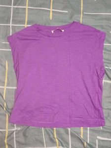 Lavender Casual T-Shirt
