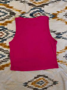 Pink Sleeveless Top