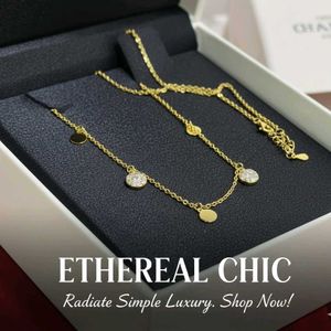 GIVA 925 silver Gold plated Elegant Necklace
