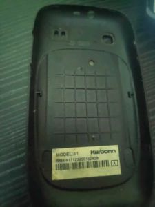 Karbonn A1 Mobile Phone - Black