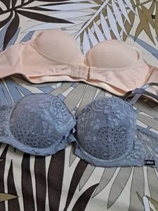 Combo Of Four Imported Fabric Bra N Panty