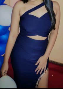 Pinterest Inspired Mermaid Dress With High Slit