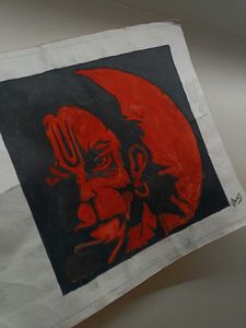 HANUMAN JI DRAWING 🎨🙏