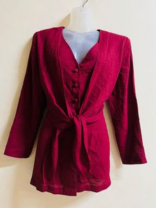 Korean Marron One Piece♥️