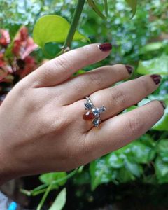 Dragonfly sliver Ring 925