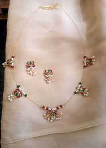Hand Made Lotus Neck Set