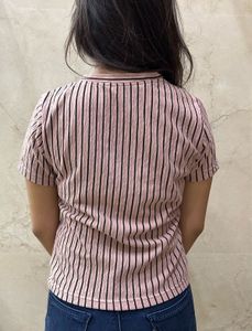 Striped Pink Tee