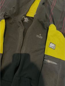 Boys' Black Zip-Up Hoodie