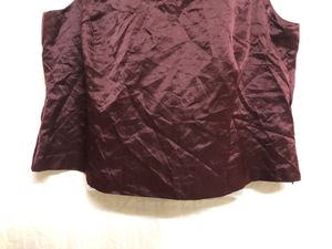 Positive Attituoe Brown Sleeveless Top