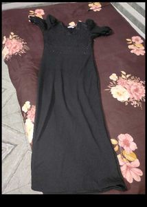 Bodycon Black Dress Party Wear Glam Look