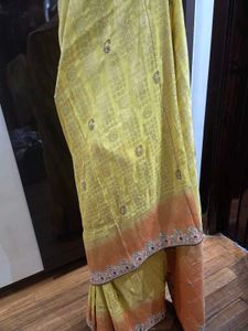 Elegant Yellow Saree