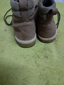 Woodland Size 8 Green Premium Boots