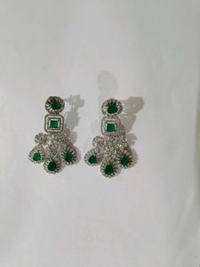 Emerald Drop Earrings