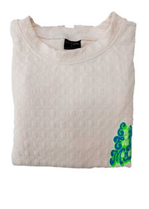 Monogrammed Cream Sweatshirt