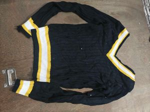 Striped Knit Sweater