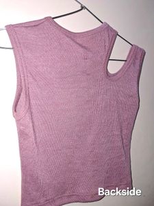 Pink Crop Top + Free Bra