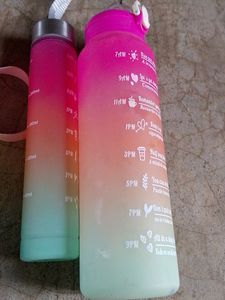 2 Water Bottle With Gift
