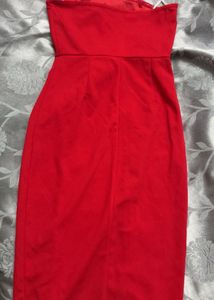 Red Bodycon Mini Dress