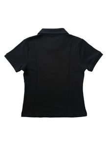 X-Girl Black Polo Shirt
