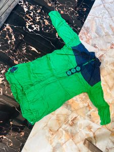 Comfortable Green Top