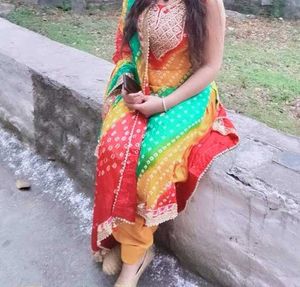 Bandhani Salwar Suit