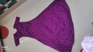 Elegant Purple Kurta Set
