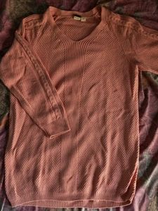 Roxy Sweater Dress In Dusty Pink