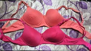 Pack of 2 heavily paded bra