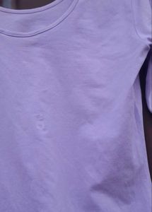 Round Nack Cotton Top 👕