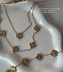 Gold Clover Necklace