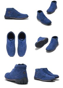 ✨️ Original Woodland Navy Blue High Ankle Shoes