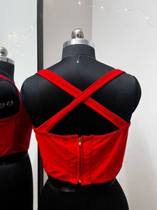 Red Padded Top