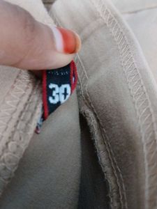 Beige Jeggin For Girls