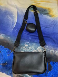 Black Crossbody Bag with Coin Purse