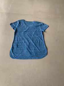 Blue Mandala Print Tee