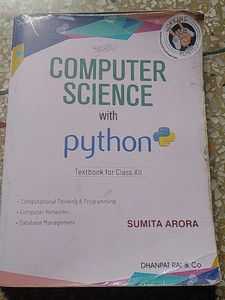 Computer Science Book For Class12