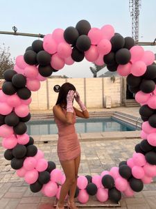Pink Bodycon Mini Dress