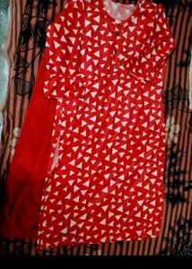 Red Pallazo Set  ♥️