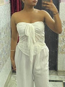 White Tube top