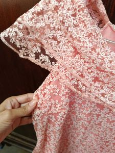 Pretty Pink Off Shoulder Top