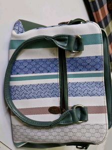Striped Handbag
