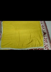 Yellow Printed Kurta Set