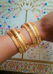 Premium Quality Gold Plated Bangles